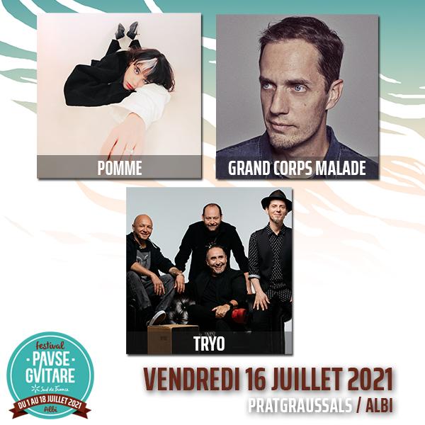 POMME + GRAND CORPS MALADE + TRYO