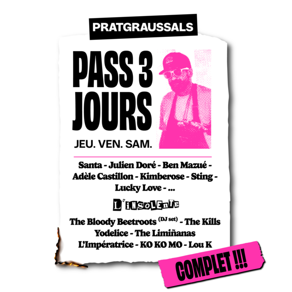 PASS 3 JOURS PRATGRAUSSALS - JEU / VEN / SAM